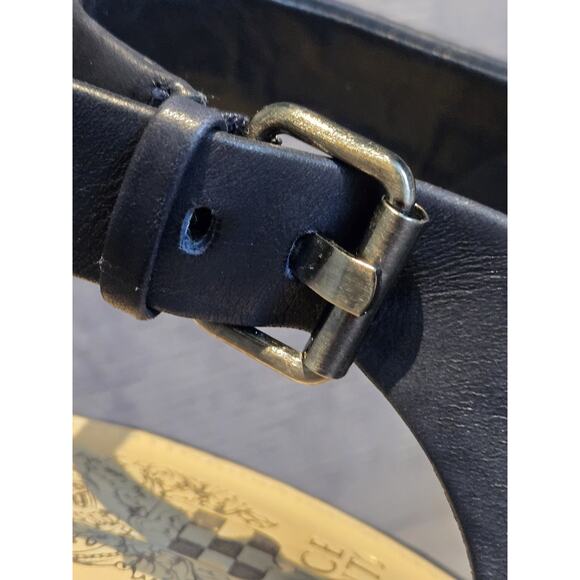 Vince Camuto Women's Leather Sandal Bootie Shoe 8M EU38.5 Navy. Very Good - Picture 9 of 13